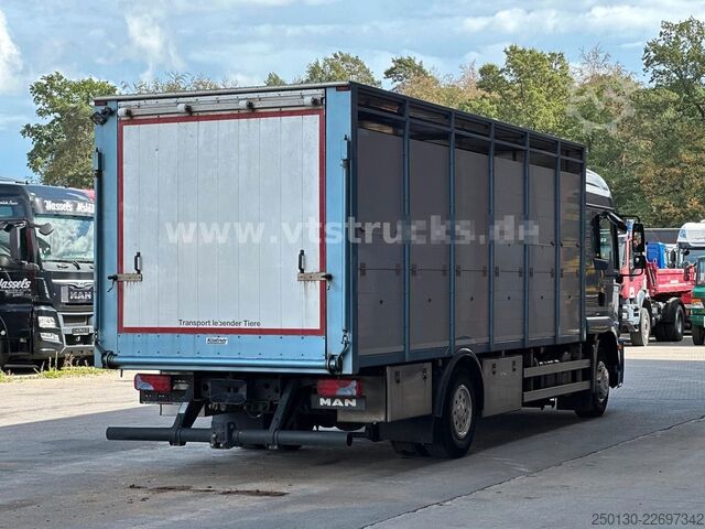 Camião para gado MAN TGM 15.290 1 Stock Köstner Viehaufbau