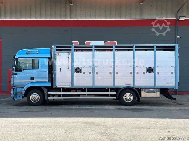 Camião para gado MAN TGM 15.290 1 Stock Köstner Viehaufbau