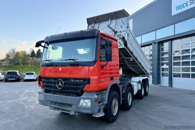 Billenő teherautó MERCEDES-BENZ Actros 3246 8x4 E5 Meiller 3S