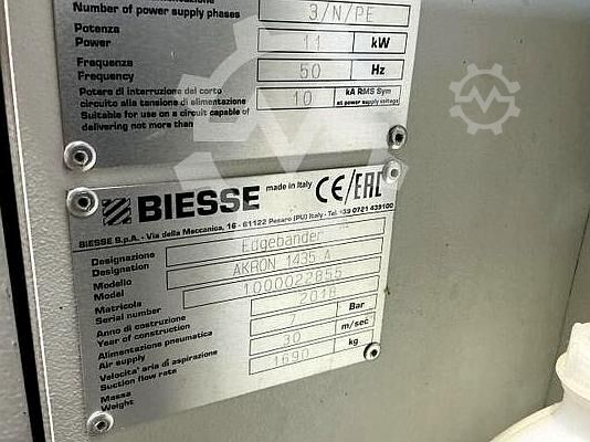Élfóliázó gép Biesse Akron 1435 A 2018 Biesse Akron 1435 A