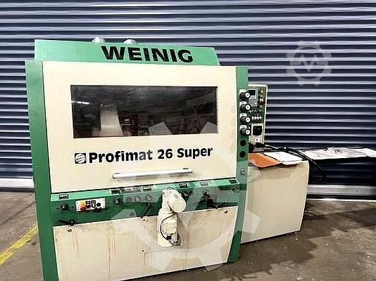 Négyoldalas gyalugépek Weinig Profimat 26 Super 2001 Weinig Profimat 26 Super