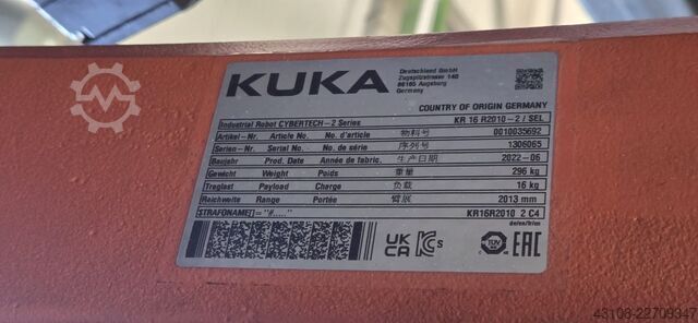 Ipari robot KUKA KR 16 R2010-2
