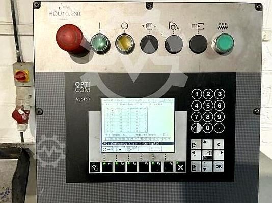 Optimalizáló keresztvágó fűrész Weinig Opticut S50 2012 Weinig Opticut S50