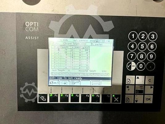 Optimalizáló keresztvágó fűrész Weinig Opticut S50 2012 Weinig Opticut S50