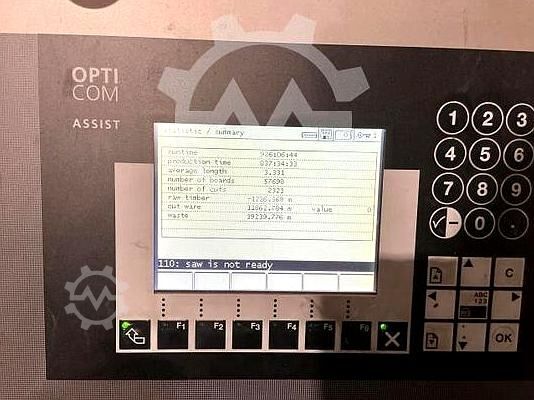 Optimalizáló keresztvágó fűrész Weinig Opticut S50 2012 Weinig Opticut S50