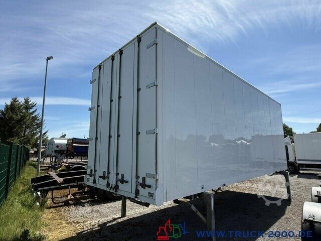 Remolque abierto con toldo  Wechselbrücke BDF Koffer Förstermann ca. 50 m3