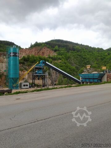 Central de betão, usina de concreto CONSTMACH 100 M3/H Fixed Concrete Batching Plant