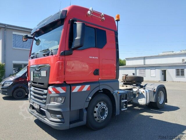 Standart çekici ünitesi MAN TGX 18.470 BL Kipphydraulik Retarder Alu