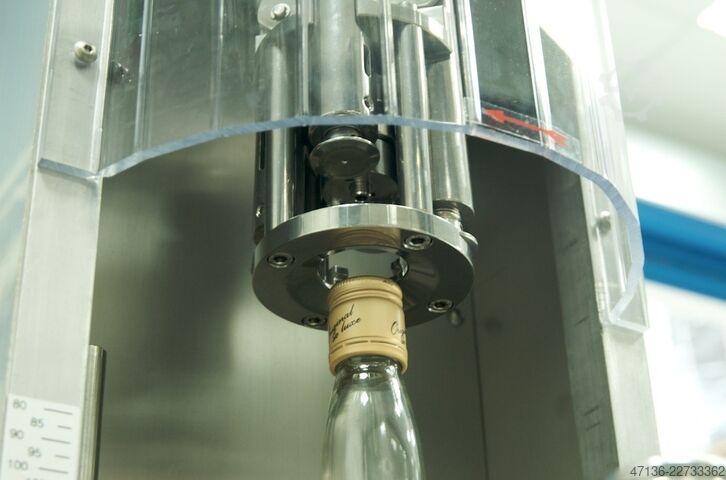 Fechador de tampas semi-automático eletromecânico SEEMA 1-stelliger pneumatischer Verschliesser