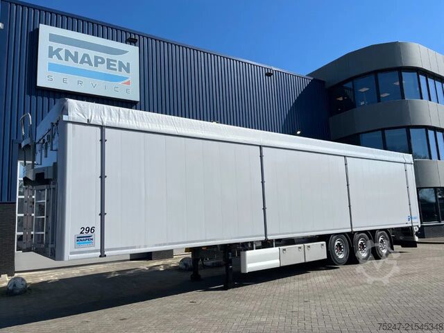 Fond mouvant Knapen Trailers K200 - 92m3 Liftas ALU chassis *Nieuw / Neu*