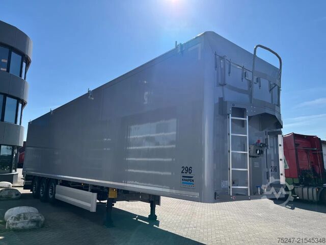 Fond mouvant Knapen Trailers K200 - 92m3 Liftas ALU chassis *Nieuw / Neu*