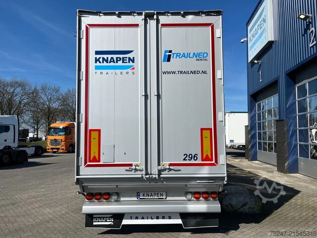 Fond mouvant Knapen Trailers K200 - 92m3 Liftas ALU chassis *Nieuw / Neu*