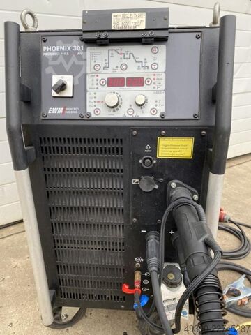 MIG / MAG impulsgestuurde beschermgas lasapparaat, pulsmachine, pulslasapparaat, pulseenheid, lasmac EWM Phoenix 301 Progress Puls Force Arc