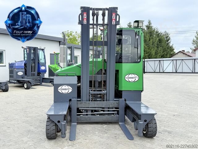 Wózek widłowy czterokierunkowy Combilift C4000 GAS DUPLEX 4050MM FULL CABIN