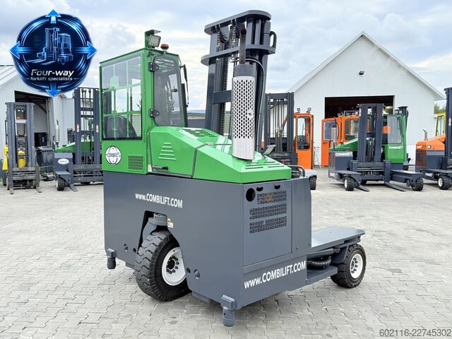Wózek widłowy czterokierunkowy Combilift C4000 GAS DUPLEX 4050MM FULL CABIN