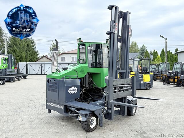 Dört yollu forklift Combilift C4000 GAS DUPLEX 4050MM FULL CABIN