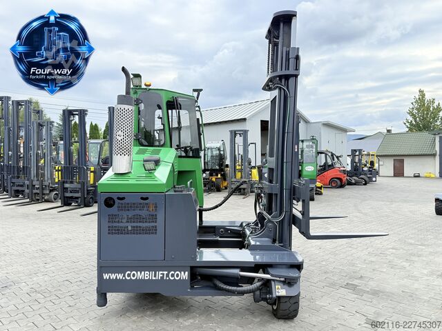 Dört yollu forklift Combilift C4000 GAS DUPLEX 4050MM FULL CABIN