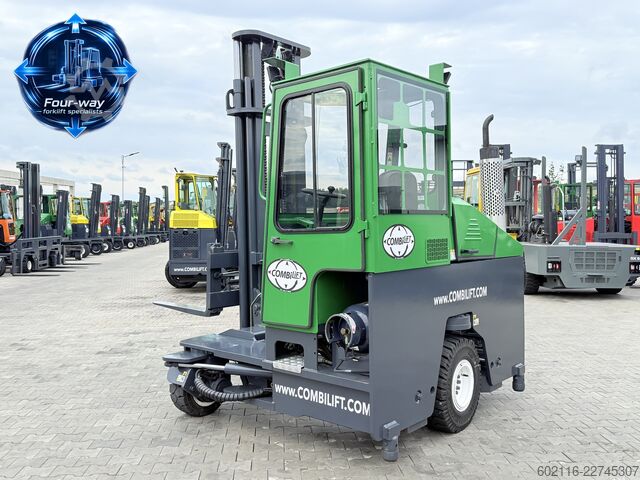 Dört yollu forklift Combilift C4000 GAS DUPLEX 4050MM FULL CABIN