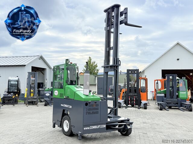 Dört yollu forklift Combilift C4000 GAS DUPLEX 4050MM FULL CABIN