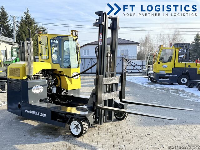 Carrello elevatore a 4 direzioni Combilift C3000 GAS DUPLEX PLATFORM 1500 FREE LIFT