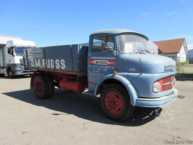 Pick-up furgon mercedes-benz 710 Kipper Rundhauber AHK