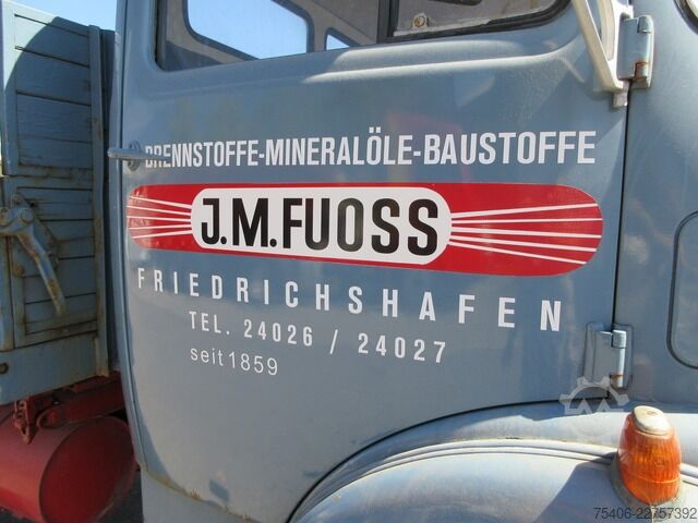 Pick-up furgon mercedes-benz 710 Kipper Rundhauber AHK