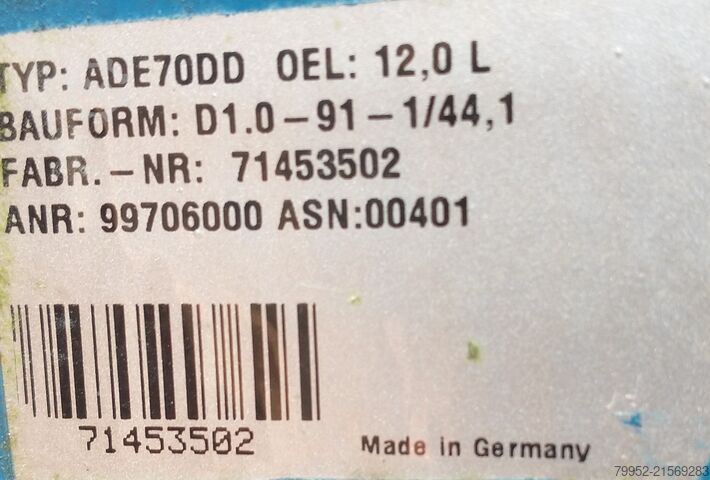 Elektromotor Demag ZBA112 A-4   A70D