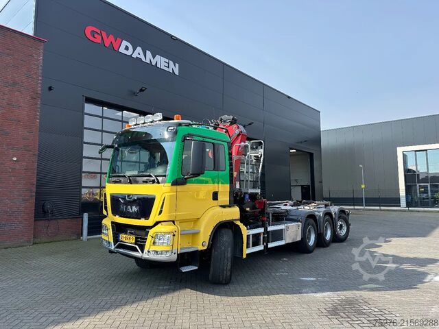 Haakarmsysteem MAN TGS 35.470 8x4 Haaksysteem / Z kraan Euro 6