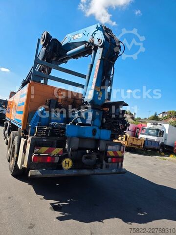 Żuraw samochodowy VOLVO FM12-380 / 8X4 / 28m Hiab Kran / WINCH
