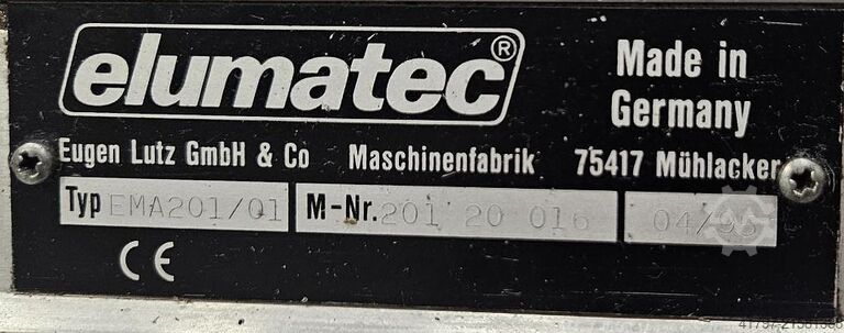 Positioneringsanslag Elumatec EMA 201 / AMS 200 Elumatec Ema 201 /AMS 200