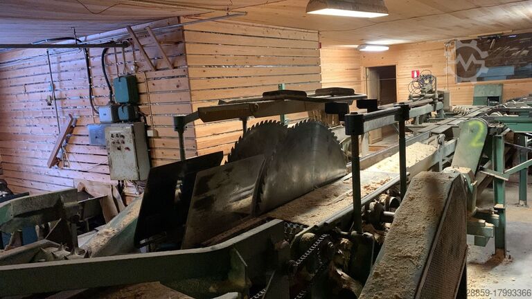 Komple kereste fabrikası (sabit) Soderhamn/AriVislanda/Valon Kone Sawmill