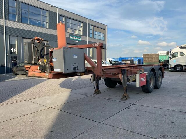 Containervervoer LAG 20 FT Tipping chassis / kiepchassis / Electric ...