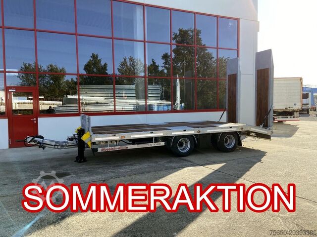 Dieplader oplegger Möslein TT 21-6,5 21 t Tandemtieflader, Luftgefedert, NEU