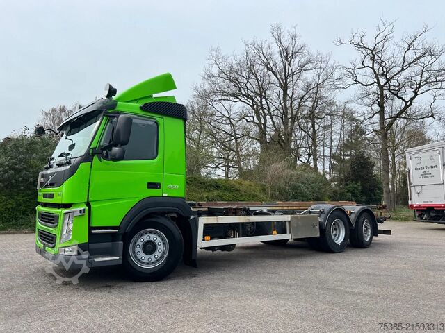 Containervervoer Volvo FM 450 6x2/4 Lenkachse Steering axle 170.000 km