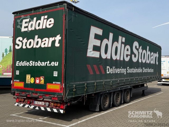 Nyitott ponyvás félpótkocsi Schmitz Cargobull Curtainsider Mega