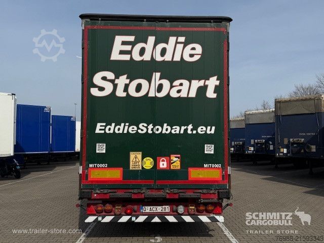 Nyitott ponyvás félpótkocsi Schmitz Cargobull Curtainsider Mega