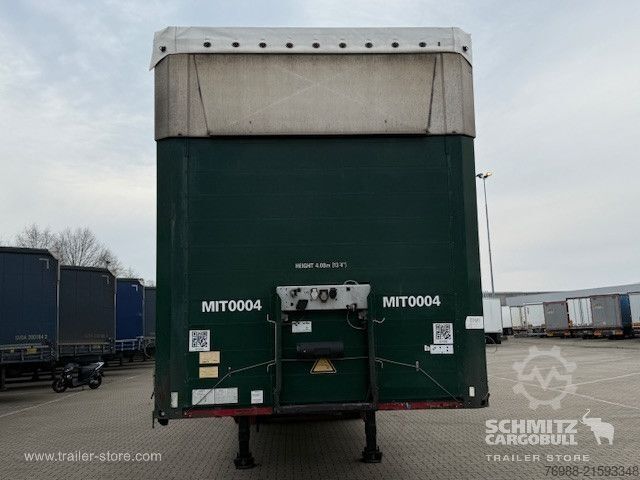 Nyitott ponyvás félpótkocsi Schmitz Cargobull Curtainsider Mega