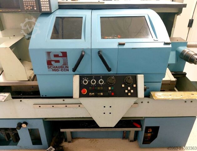 CNC eszterga SCHAUBLIN 180 CCN