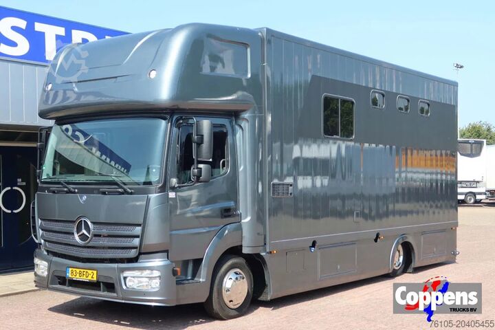 Pferdetransport Mercedes-Benz Atego 816 L 3 Paarden/4 Ponies Nieuwe APK + nie...