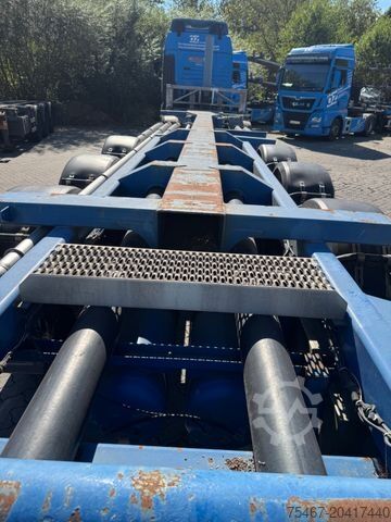 Ladskifteanhænger FLIEGL 40 Fuß Kipper + Silo