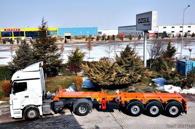 Wissellaadbak oplegger  OZGUL TRELER 45/40/30/20 Heckbündig