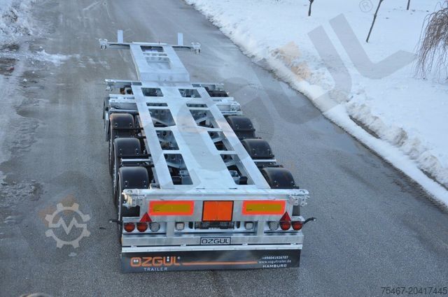 Ημιρυμουλκούμενο εναλλάξιμου αμαξώματος OZGUL TRELER 45/40/30/20 Heckbündig