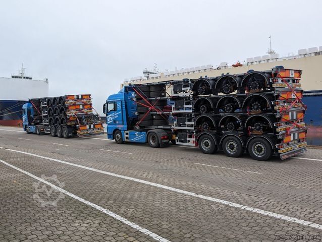 Wissellaadbak oplegger  OZGUL TRELER 45/40/30/20 Heckbündig