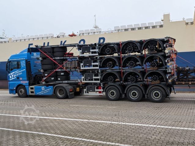 Wissellaadbak oplegger  OZGUL TRELER 45/40/30/20 Heckbündig