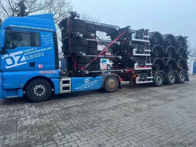 Wissellaadbak oplegger  OZGUL TRELER 45/40/30/20 Heckbündig