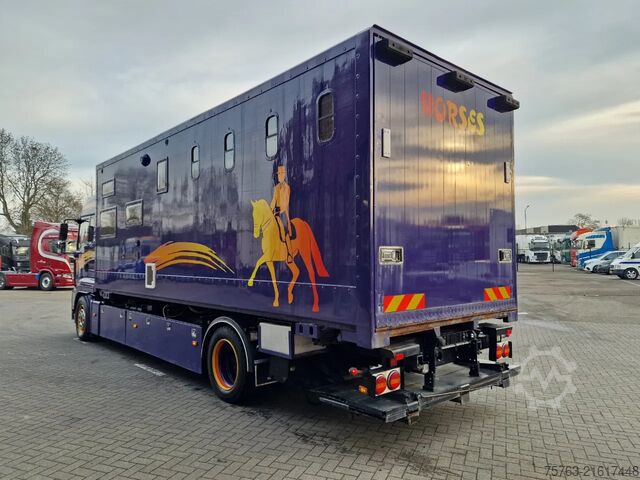 Horse transportation MAN TGA 18.360 4x2 - Horse truck +  full camper - 4...