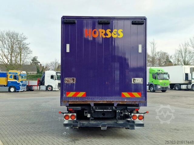 Horse transportation MAN TGA 18.360 4x2 - Horse truck +  full camper - 4...