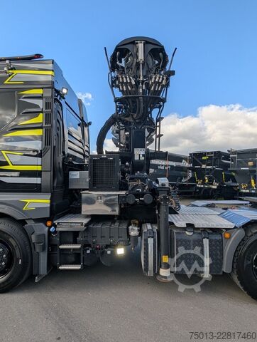 Autocarro forestale MAN TGX 33.510 BL SA 6x4 SZM, EPSILON S260Z96,Miete?