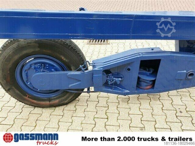 Tipper van Hanomag AL 28 Ruthmann Hubwagen, 2,5t, 4x2