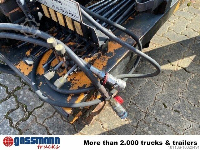 Afzetcontainer Meiller Abrollcontainer mit Kran Hiab 071 AW B3, ca. 10m³